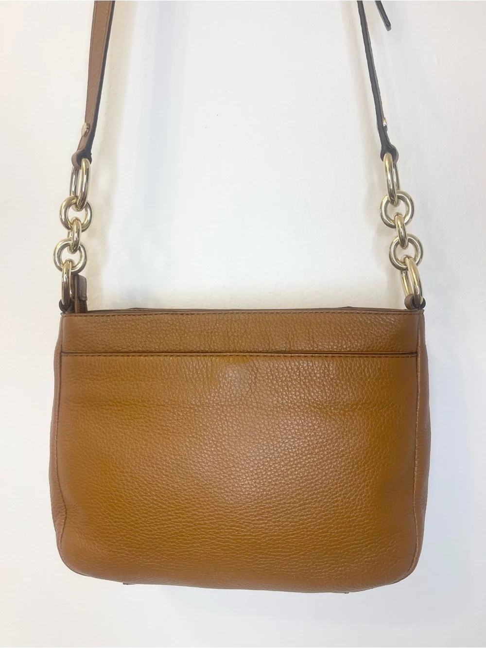 Michael Kors Crosby Pebbled Leather Medium Messenger Bag - Picture 3 of 15